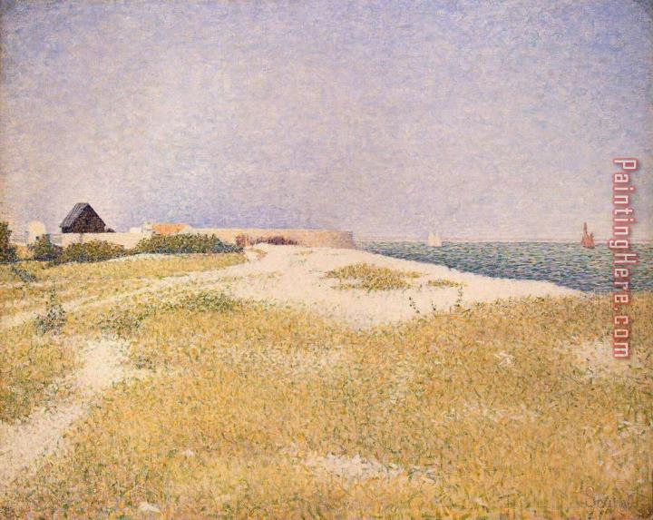 Georges Pierre Seurat View of Fort Samson
